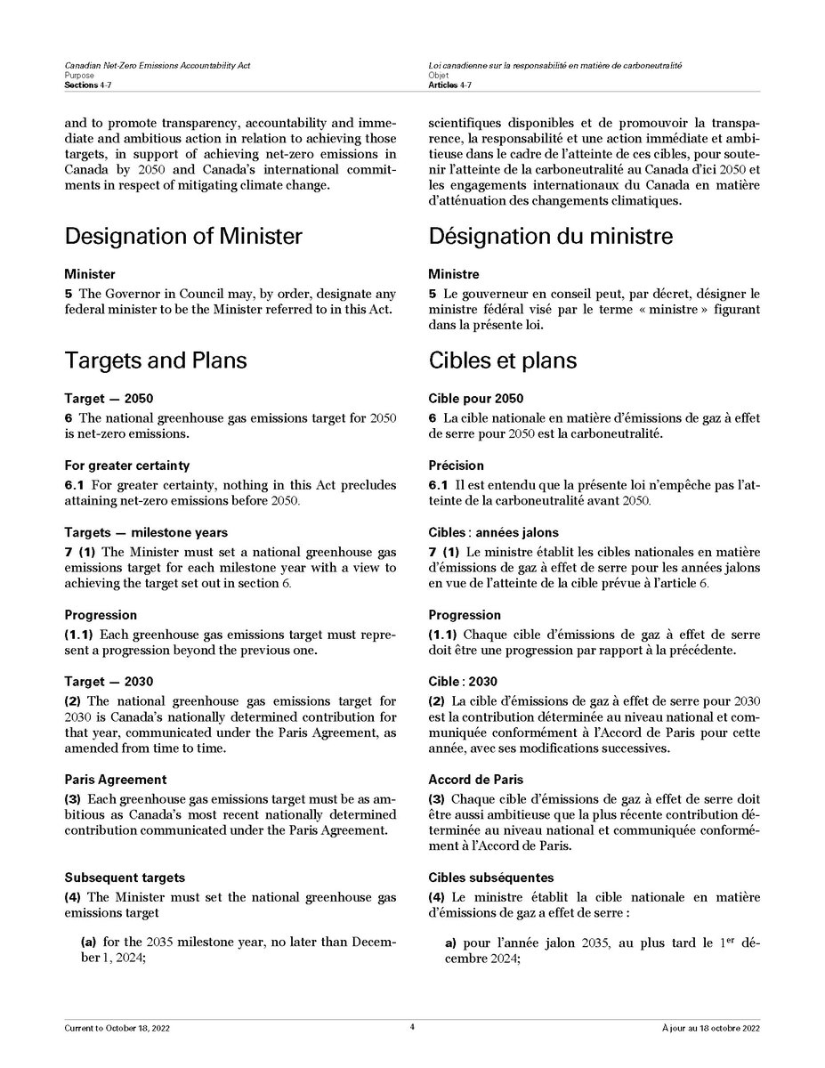 <a href="/s_guilbeault/">Steven Guilbeault</a> ,

Under s. 7(4)(a) of the Canadian Net-Zero Emissions Accountability Act, you were required to set 🇨🇦's 2035 emissions reduction target no later than yesterday

Please tell us what target you set.

<a href="/JonathanWNV/">Jonathan Wilkinson 🇨🇦</a> <a href="/JustinTrudeau/">Justin Trudeau</a>