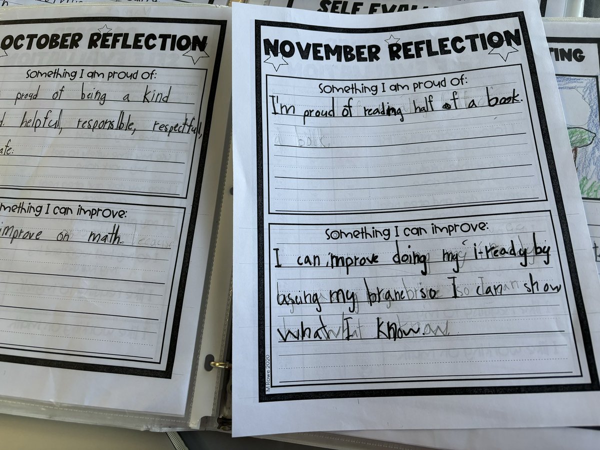 Kika (@kikasclassroom) on Twitter photo Circling back to Self Awareness and setting personal goals for our second iReady diagnostic. Reflections get stored in students’ data binders after individual check ins with me 💙💛 Can’t wait to see them grow next week! <a href="/MeridianCVUSD/">Meridian Elementary</a> Circling back to Self Awareness and setting personal goals for our second iReady diagnostic. Reflections get stored in students’ data binders after individual check ins with me 💙💛 Can’t wait to see them grow next week! <a href="/MeridianCVUSD/">Meridian Elementary</a>