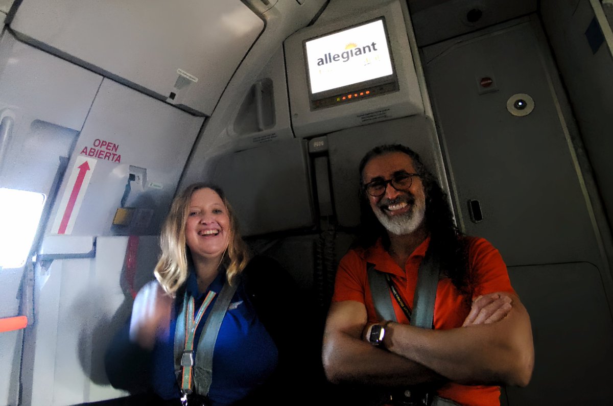 PhoxStory's tweet image. On the runway waiting for the frost to melt off the wings. Entertained the @Allegiant flight crew and showed them the @Humane ai pin. Talked about the possibilities of implementing it into their workflow. Welcome to the future! Shot on ai pin.