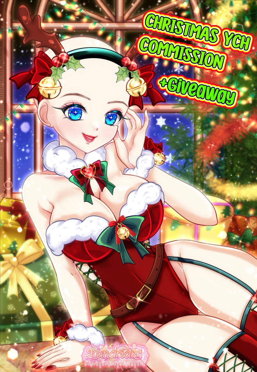 🎁Christmas YCH Commission + Giveaway (Ends Dec. 6th)🎁

🎁Rules:
✨Follow+RT this post.🎄
✨Comment your OC/PNG🎄
--
Please check out the Vgen link below for the T.O.S. and how to commission if you would like to support 🎄

#artraffle #VGenOpen