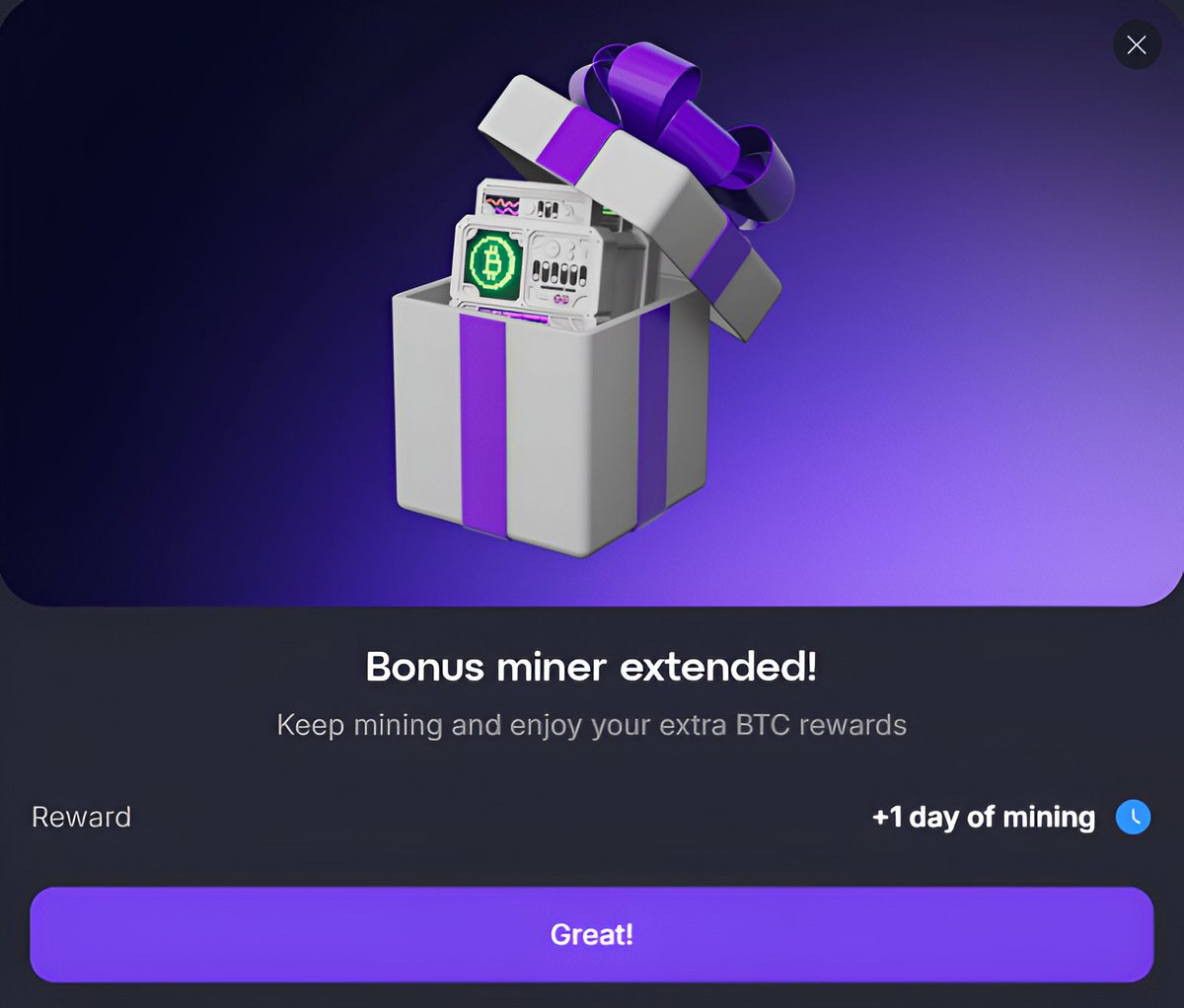 GoMining tweet media