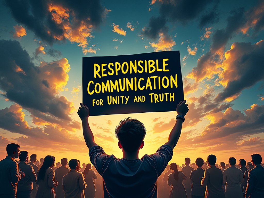 LogicLoop0's tweet image. The concept of &quot;free speech&quot; has been used to justify the spread of misinformation, hatred, and division. Ordo Novus recognizes the importance of responsible communication and may implement guidelines to ensure that public discourse promotes unity, understanding, and the pursuit…