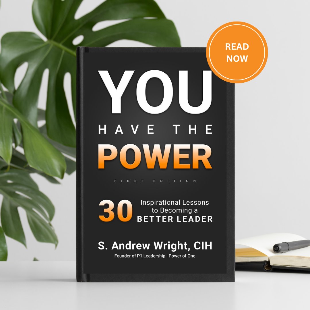 #StockingStuffer idea! 🎄🎅
By #localauthor Andrew Wright, CIH, CSP, the Founder of P1 Leadership, "You Have the Power" takes you on a journey from discomfort to self-awareness through conflict and transparency. 

Order Today!
p1leadershipusa.com/product/You-Ha…