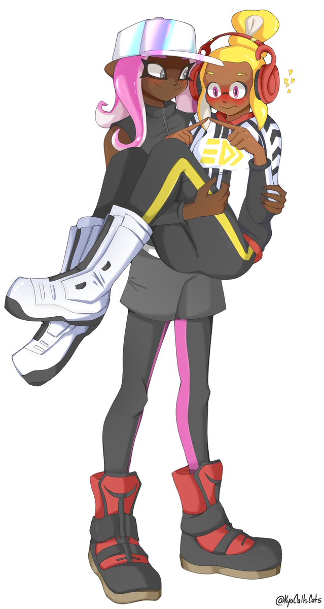 KyoCallsCats's tweet image. Commission!! 🦑🐙🩷💛✨✨

Thank you so much!!! ✨✨✨