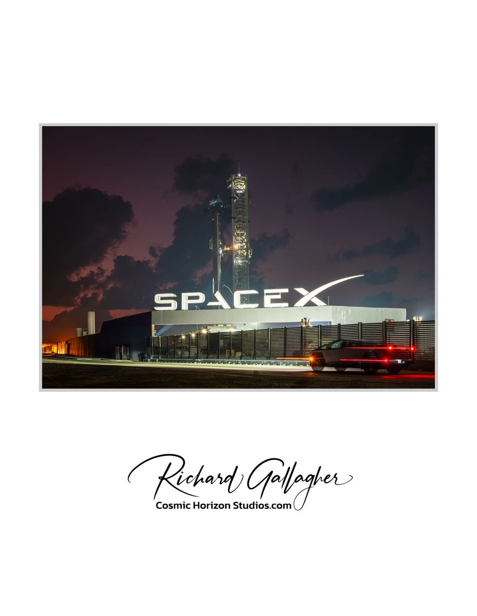 CosmicHStudios's tweet photo. 🔥 LAST CHANCE! Time is running out 6hrs left to own exclusive pieces from the Fall 2024 Collection—40% OFF, ends Wednesday at 12pm EST

Featured pieces:
🌕 PACE Mission Ignition 
✨ IFT-5 Booster Catch Sequential Composite 
🌅 IFT-5 Sunset at Starbase 
Shop now! #Canvas #posters https://t.co/OR3rHJOyFs