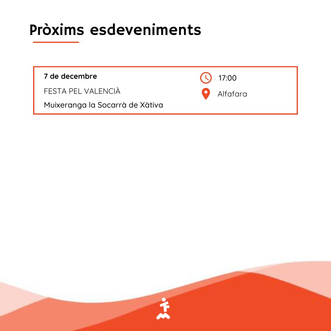 Ací teniu l'agenda muixeranguera per a la setmana #LesMuixeranguesFemPinya #AgendaMuixeranguera