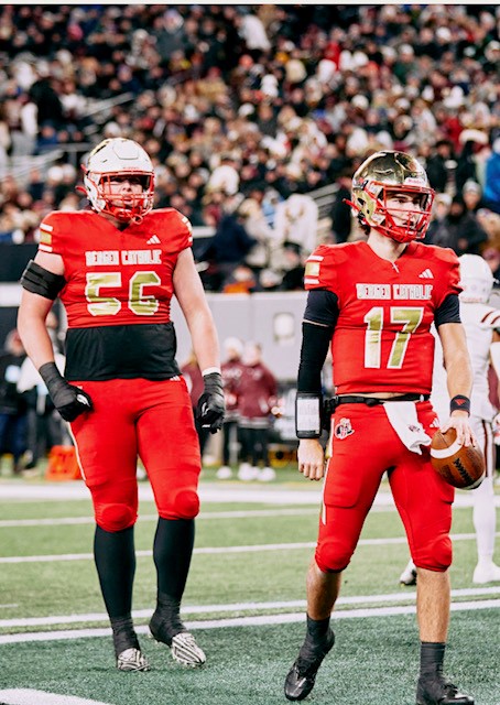 Chris Vigna - 3⭐️ OL 2025 (@chrisvigna3) on Twitter photo Finished off my high school career with my 4th state championship and #1 state ranking. Thank you to my coaches and trainers for all your support over the last four years and for getting me back on the field with my teammates after breaking my hand last week.
<a href="/BergenCathFBall/">Bergen Catholic Football</a> Finished off my high school career with my 4th state championship and #1 state ranking. Thank you to my coaches and trainers for all your support over the last four years and for getting me back on the field with my teammates after breaking my hand last week.
<a href="/BergenCathFBall/">Bergen Catholic Football</a>