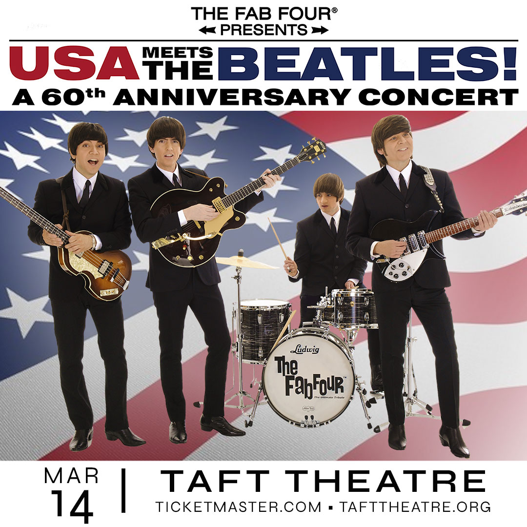 Relive the moment when The Beatles took America by storm on the Ed Sullivan Show, hear every track from the iconic Meet The Beatles album, and more when <a href="/fabfourband/">The Fab Four</a> returns to Cincinnati on Friday, 3/14/25! 

Tickets 👉 bit.ly/fab-25