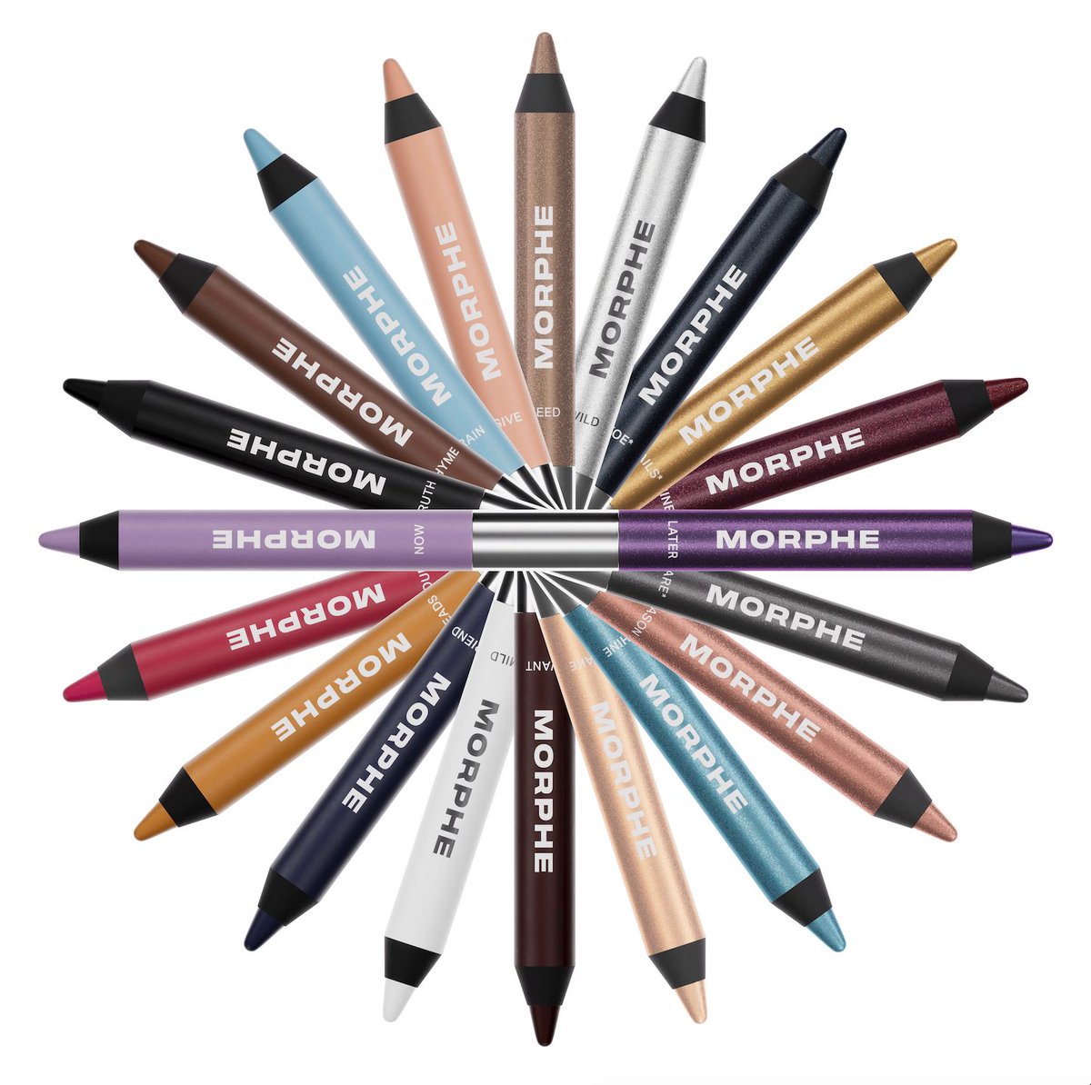 Introducing our NEW Bi-Liner Dual-Ended Gel Pencil ✏️ Featuring intense, long-lasting color in striking matte and metallic finishes 👀 Shop now at morphe.com