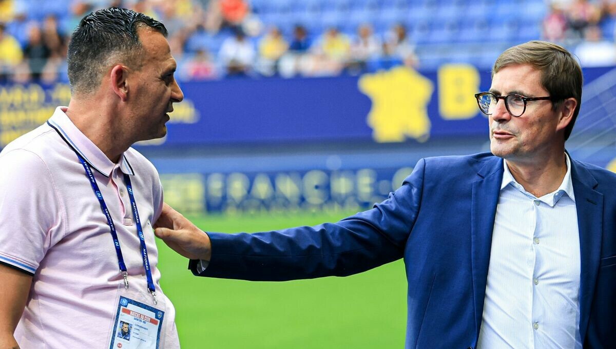 icibelfort's tweet photo. ⚽🟡🔵 REPLAY de #100pourcentFCSM avec Clément #Calvez, psdt du #FCSM et Julien Cordonnier, manager général.
▶️ coupe de France, championnat, mercato, DNCG, santé financière, départ de Tavares : tout à réécouter ⬇️
➡️ https://t.co/EsJFL5ImPo
#Fbsport https://t.co/FGrexn4Pe7