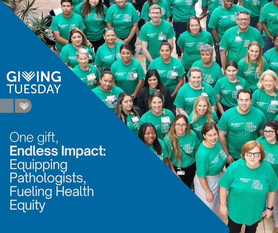 CAP Foundation (@capfndn) on Twitter photo The average cost of a Pap smear is $331—a barrier for many to lifesaving cancer screenings. 💙 This #GivingTuesday, help us provide free care through See, Test & Treat. Donate today to ensure no one is left behind. foundation.cap.org/ways-to-donate/ The average cost of a Pap smear is $331—a barrier for many to lifesaving cancer screenings. 💙 This #GivingTuesday, help us provide free care through See, Test & Treat. Donate today to ensure no one is left behind. foundation.cap.org/ways-to-donate/
