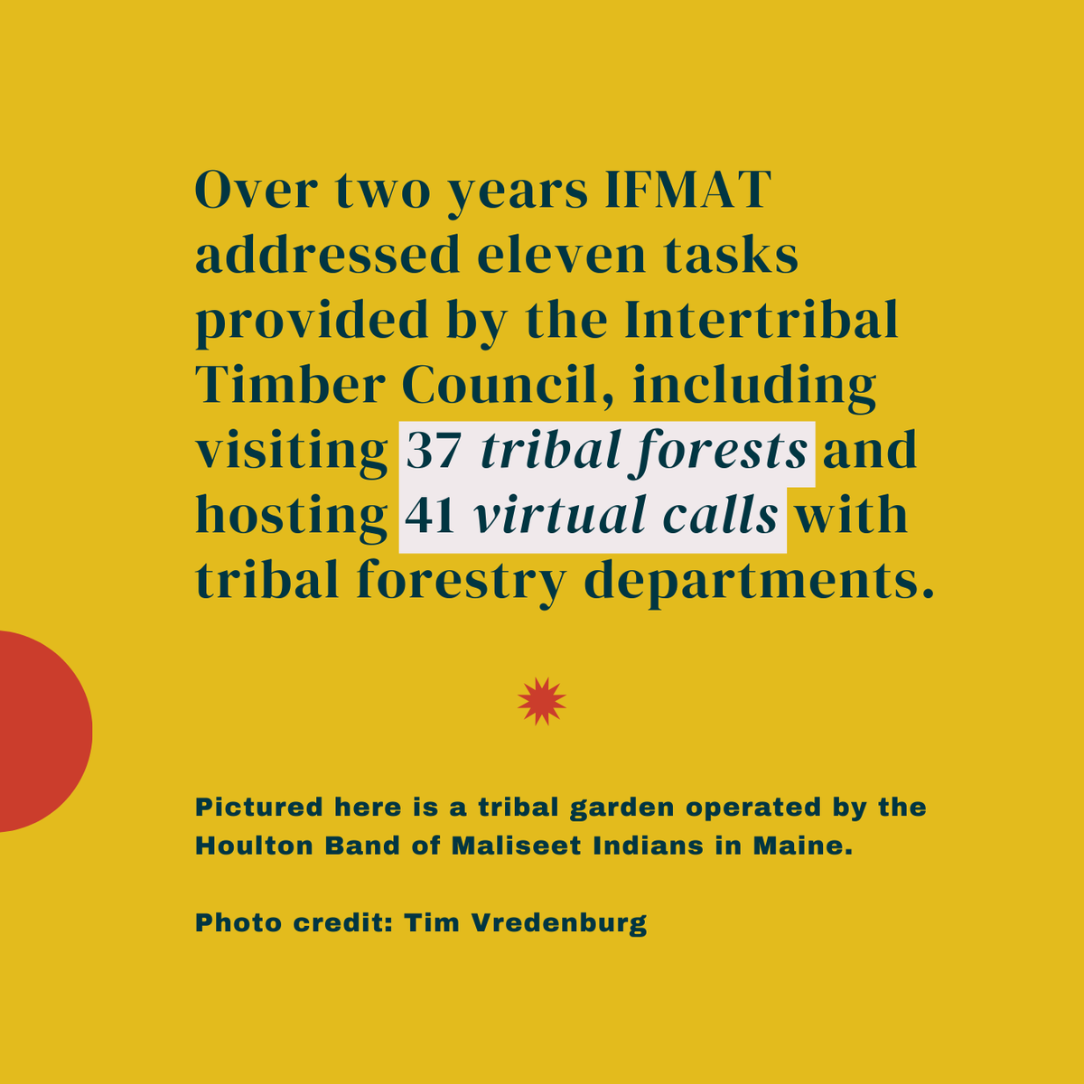 Intertribal_TC's tweet image. The Indian Forest Management Assessment Team toured 37 tribal forests, including meeting with the Houlton Band of Maliseet Indians in August 2022. Read the full IFMAT report at itcnet.org  #IFMATIV #IndianCountry