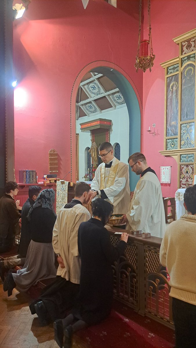 LdnJuventutem's tweet photo. Great to see so many of you last month! A special thanks to Fr Homoloya (Juventutem London alumnus) who gave his first blessings after Mass. See you all this Friday for our final event of the year. https://t.co/4z3n9yQZOD