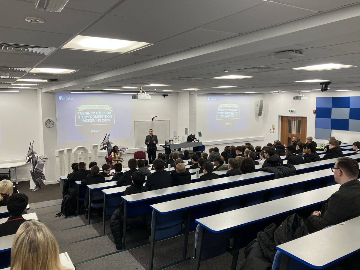 Widening Participation at University of Liverpool (@livuniwp) on Twitter photo An inspiring Prize giving for the winners of the Schools Literary Festival short story competition <a href="/LivUni/">University of Liverpool</a> <a href="/LifeSciencesUTC/">LifeSciencesUTC</a> <a href="/lpoolstudio/">The Studio Liverpool</a> An inspiring Prize giving for the winners of the Schools Literary Festival short story competition <a href="/LivUni/">University of Liverpool</a> <a href="/LifeSciencesUTC/">LifeSciencesUTC</a> <a href="/lpoolstudio/">The Studio Liverpool</a>