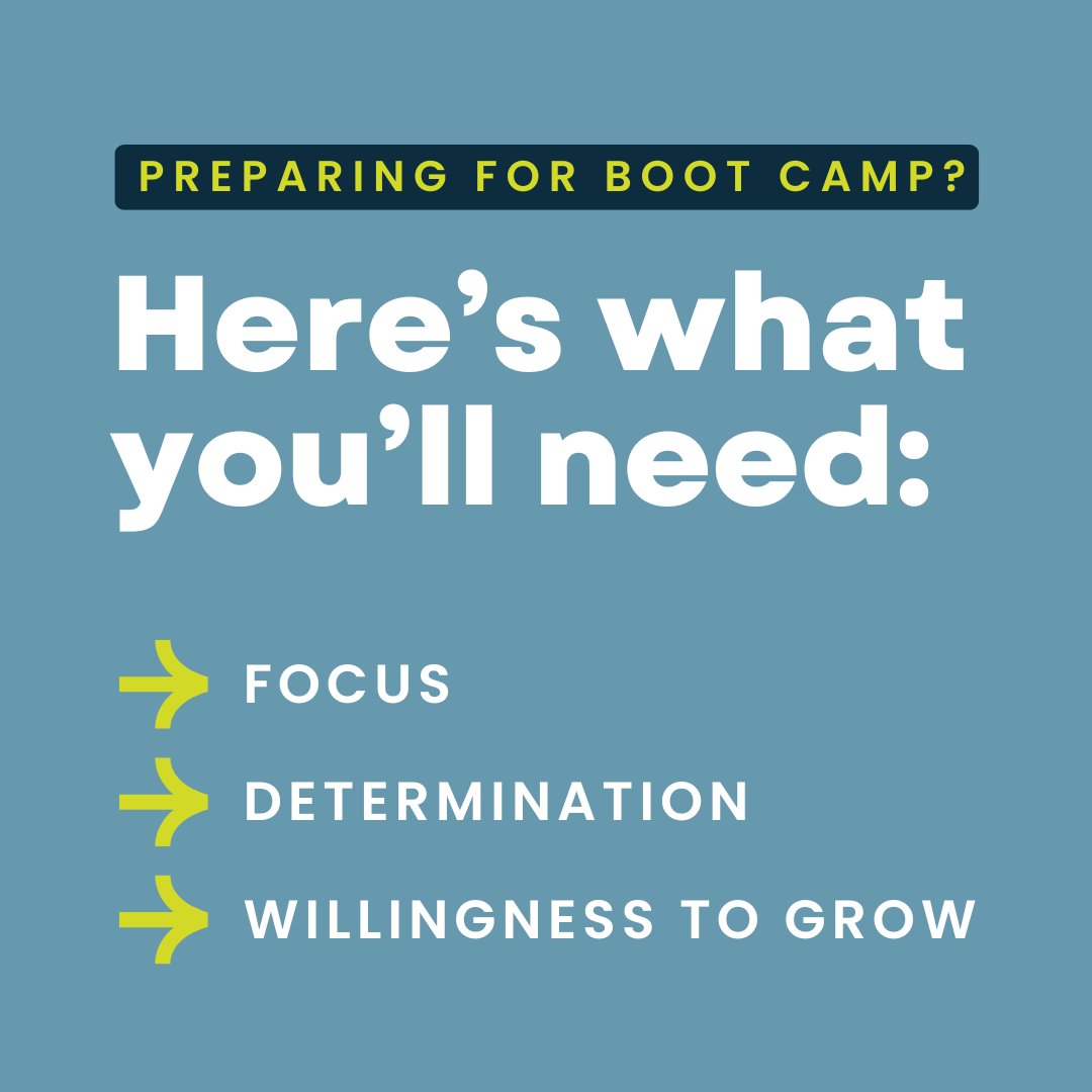 Preparing for Boot Camp? 
Here’s what you’ll need: focus, determination, and a willingness to grow.
What’s on your must-bring list?
#LOBC25 #RealEstate #BootCampEssentials