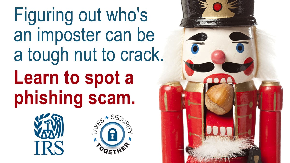 #TaxTwitter: While your clients shop for the perfect gifts, cybercriminals are looking for ways to steal their data with the latest phishing scam. This National #TaxSecurity Awareness Week, help your clients pick up some #IRS tips for their online safety: irs.gov/securitysummit.