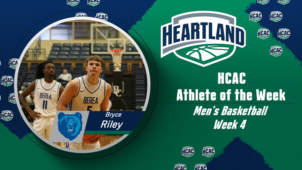 HCAC Men's Basketball | Athlete of the Week

Congrats to the Men's Basketball Athlete of the Week:
Bryce Riley, <a href="/Berea_Athletics/">Berea College Athletics</a>

Full Release: tinyurl.com/5n96fx5b

#TheHeartOfD3 | #D3Hoops