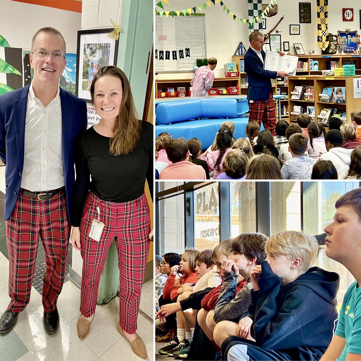 Jennifer Gates (@jengates395) on Twitter photo Kicking off the holiday season with our favorite tradition! <a href="/sagGEYER/">Steve Geyer</a> joined us to read My Penguin Osbert in his red plaid pants.
<a href="/RoadrunnerLMC/">ⓢⓤⓢⓐⓝ ⓥⓐⓤⓖⓗⓐⓝ</a> <a href="/weRrandolph/">Randolph Elementary</a> Kicking off the holiday season with our favorite tradition! <a href="/sagGEYER/">Steve Geyer</a> joined us to read My Penguin Osbert in his red plaid pants.
<a href="/RoadrunnerLMC/">ⓢⓤⓢⓐⓝ ⓥⓐⓤⓖⓗⓐⓝ</a> <a href="/weRrandolph/">Randolph Elementary</a>