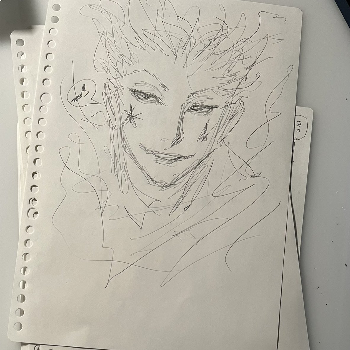 gaak_fr's tweet photo. ✍️ Les 2 nouveaux dessins de Kuroro et Hisoka (Hunter x Hunter) par Yoshihiro Togashi lui-même !

Cette "aura", ce style d'esquisse, c'est du Togashi tout craché... 🥶 https://t.co/Jh2AZEtzLY