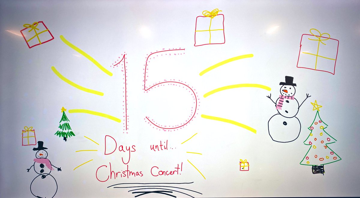 1️⃣5️⃣ days until our <a href="/RosehillHS/">Rosehill: a place to learn, grow, and thrive</a> Festive Showcase 2024! Drawing 15 is brought to you by Maisie, Lilly, and Erin ✍️

🎟️ Do you have your tickets yet? 🎟️

Selling fast on ParentPay! Please get in touch with the school admin account if you need any support 🎄