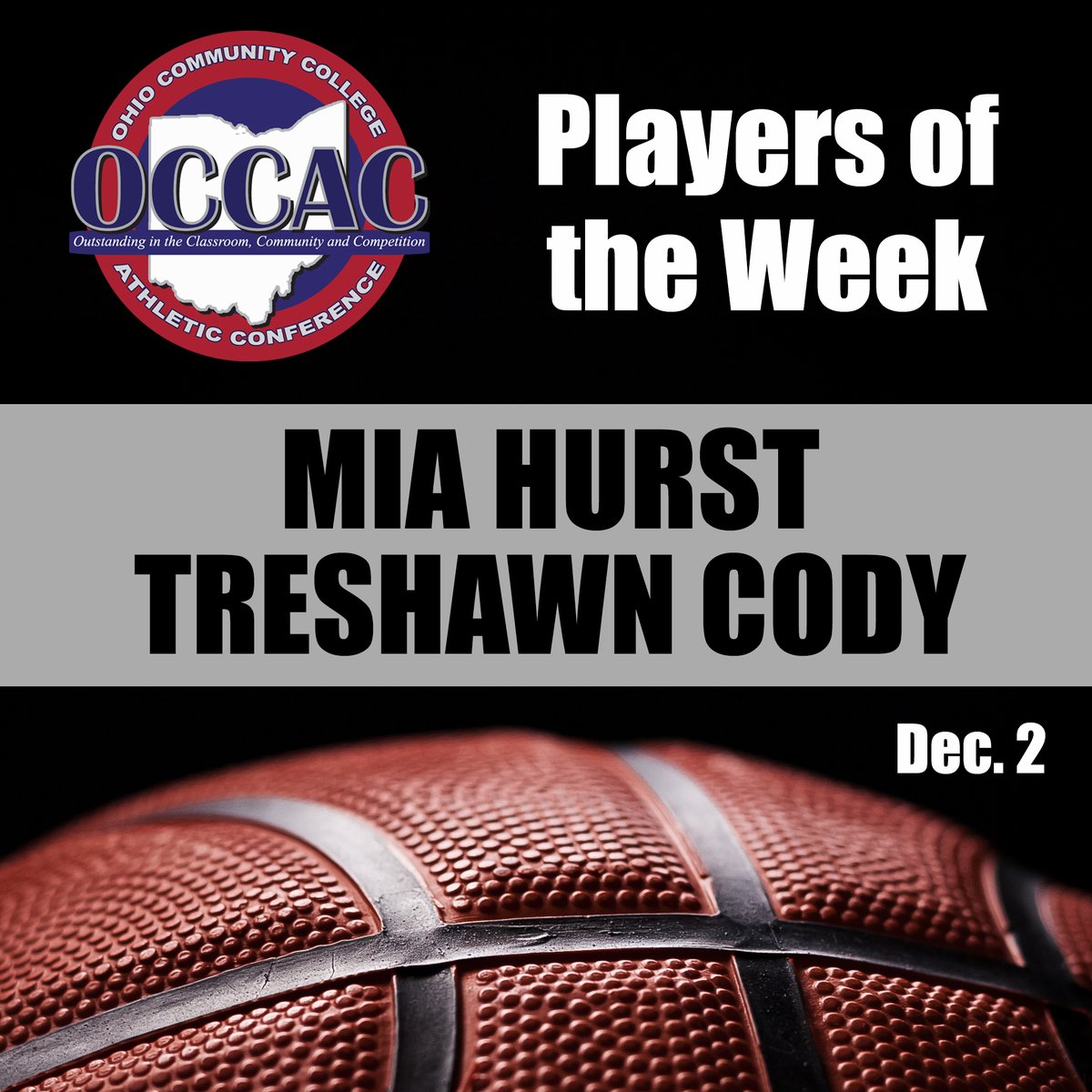Hurst Joins Cody at the Top of the Weekly List

MORE ⤵️
occac.org/POTW12-2-24