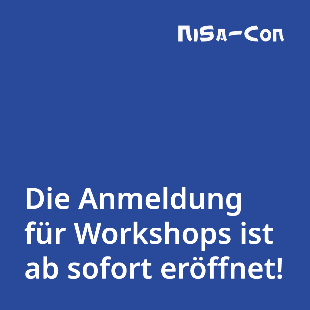 NiSaCon's tweet photo. Verspürt Ihr den Drang, Euer Wissen und Eure Erfahrungen über Cosplay, Perücken, Basteln oder Craften zu teilen? Oder habt Ihr andere Ideen, die Ihr mit Besuchenden teilen möchtet? Dann leitet doch auch mal einen Workshop! 🤗 https://t.co/aYh3Wm3FOE