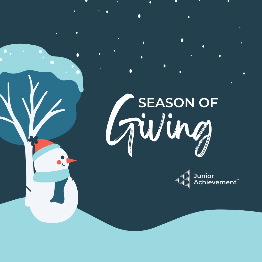 This Season of Giving, support Junior Achievement's mission to inspire the next generation! Together, we can help young people build brighter futures. Donate $50 today to sponsor 1 Future Entrepreneur in Alaska at alaska.ja.org/donate