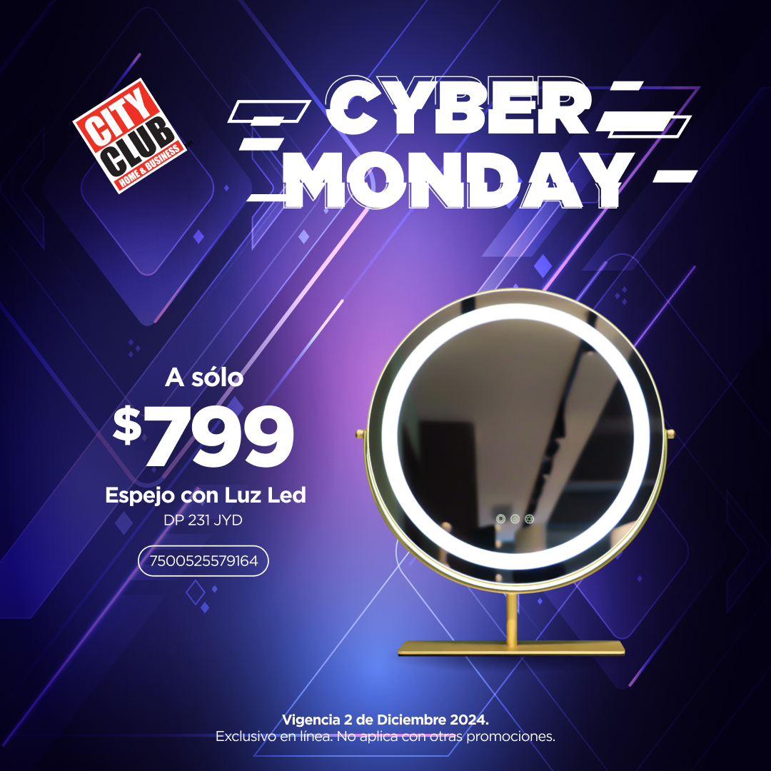 CityClubmx's tweet photo. Dale un toque moderno a tu rutina con este espejo con luz LED y auriculares JBL. 😍💡 Perfecto para iluminar tus espacios e iniciar el día con la mejor música. ¡Aprovecha el Cybermonday, compra exclusivamente en línea! 🌟
#CityClub #Ecommerce #ShopOnline #Compraenlinea https://t.co/FMgfhlWqVu