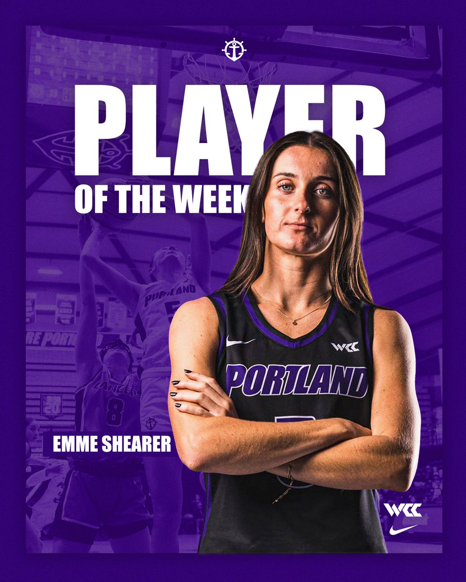 Portland Pilots Women's Basketball (@portlandwbb) on Twitter photo No surprise hereβ¦congrats to our <a href="/WCChoops/">West Coast Conference Basketball</a> #POG Emme Shearer ππ
π portlandpilots.com/WBB_News
#gopilots No surprise hereβ¦congrats to our <a href="/WCChoops/">West Coast Conference Basketball</a> #POG Emme Shearer ππ
π portlandpilots.com/WBB_News
#gopilots