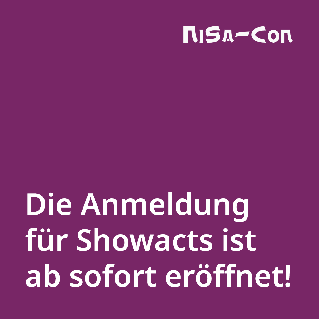 NiSaCon's tweet photo. Habt Ihr Lust, Eure Show, Eure Choreographie oder Euer Schauspiel auf der großen Bühne zu präsentieren? Dann tut dies bei uns!
.
Von nun an bis zum ❗28.02.2025❗  könnt Ihr Euch als Showact für die NiSa-Con bewerben. https://t.co/BLHSYu6fkd