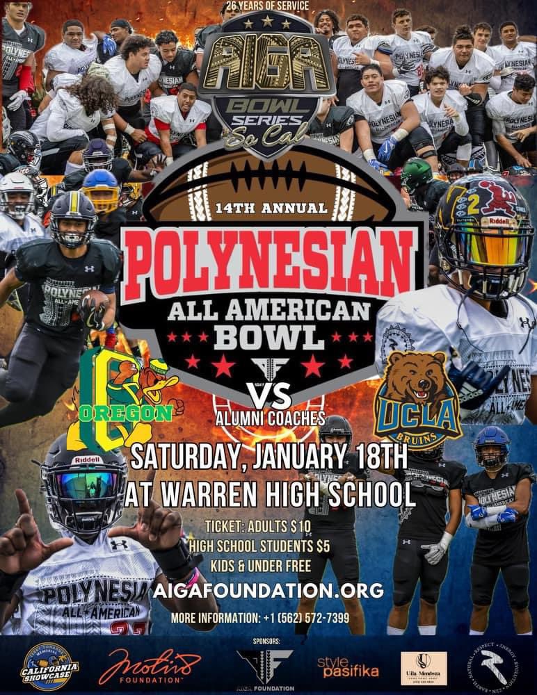Hudson Vye (@hudsonvye11165) on Twitter photo Incredibly blessed and excited to announce I have been invited by <a href="/AIGAFoundation/">AIGA Foundation</a> to compete in this year’s Polynesian All American Bowl. Thank you so much for the invite, I’m very excited to get this opportunity to compete! Incredibly blessed and excited to announce I have been invited by <a href="/AIGAFoundation/">AIGA Foundation</a> to compete in this year’s Polynesian All American Bowl. Thank you so much for the invite, I’m very excited to get this opportunity to compete!