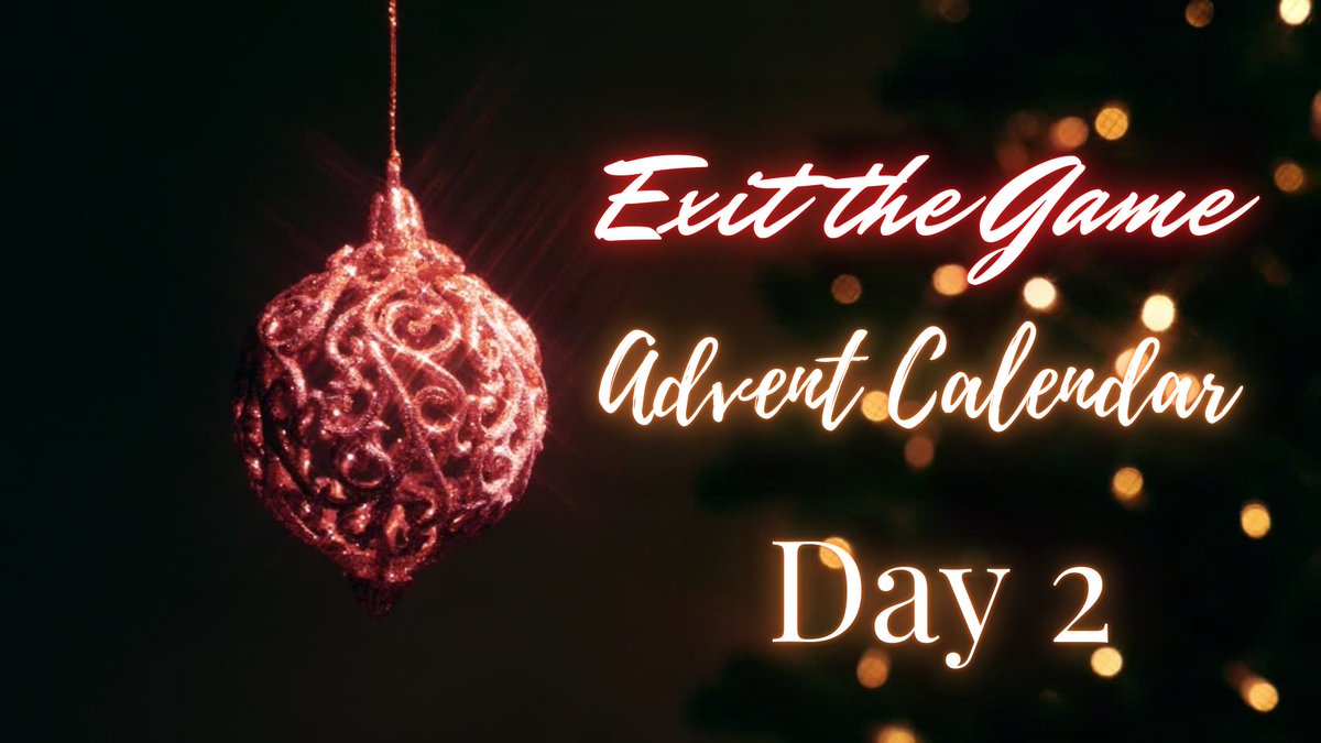 geeksplusmedia's tweet image. Spacehawk Day 2 of the Exit: Advent Calendar - Mystery of the Ice Cave is here, what mysteries await?
youtu.be/pyqEMs2_bvI?si…
#ExitAdventCalendar #AdventCalendar #EscapeRoom #Mystery #Puzzle #ThamesandKosmos