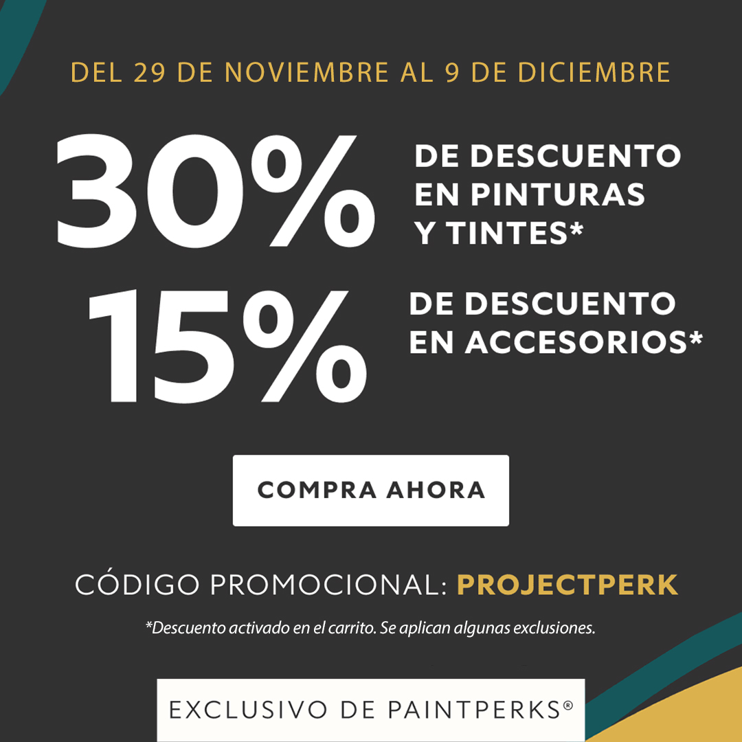 SWPintura's tweet photo. Miembros de PaintPerks®: Regálense color en esta temporada. Compra ahora y obtén un 30% de descuento en pinturas y tintes: https://t.co/7qr8lDAoYG
.
Oferta válida del 11/29/24 al 12/9/24. Se aplican algunas restricciones. https://t.co/XL0BCmvev2