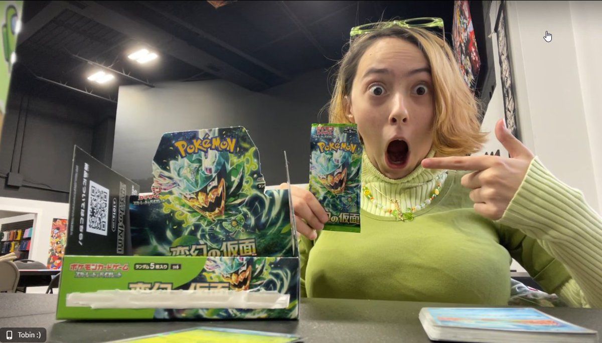 felineslime's tweet photo. are POKEMON cards GOATED now?! https://t.co/RJBxKr8e4J