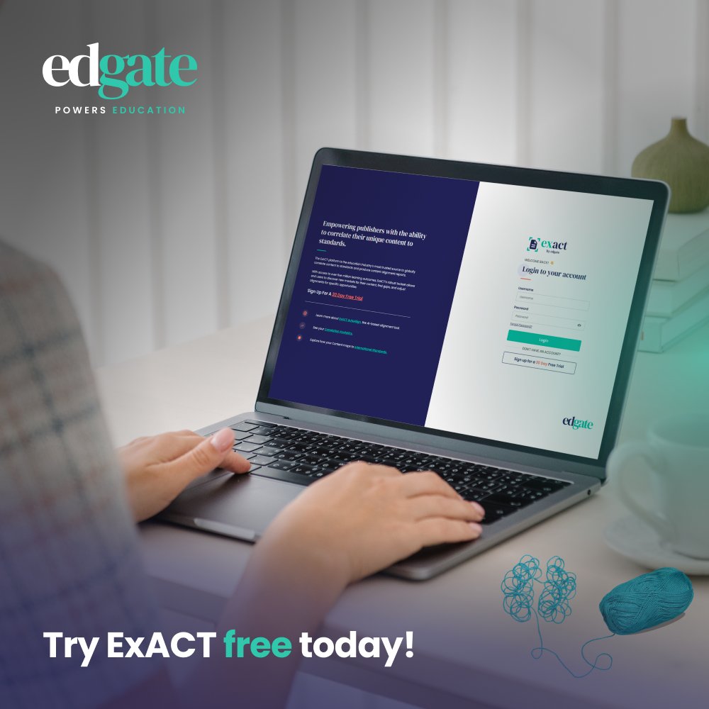 As standards change, so do your alignments. Untangle adoption complexities with ExACT.
Try ExACT today for free and see for yourself what the buzz is about.  zurl.co/wAb3