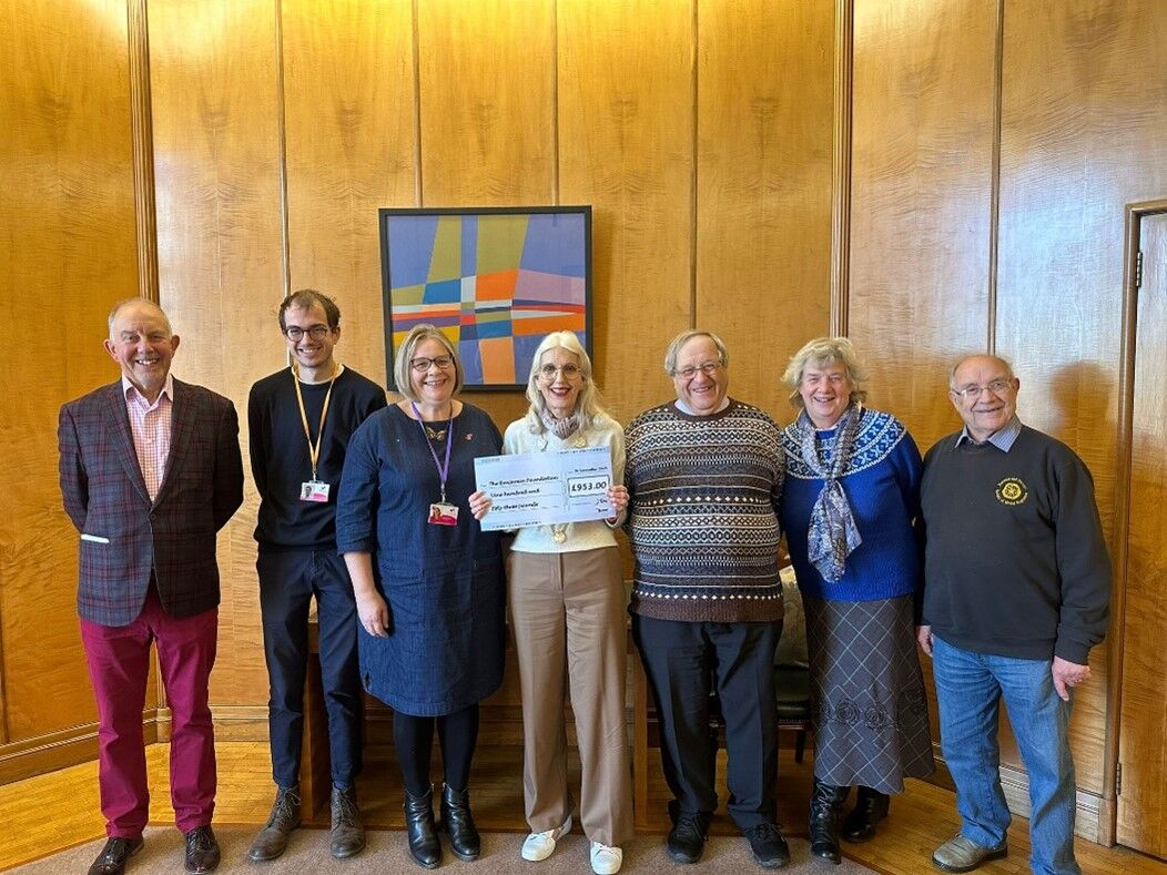 🌟😍 A whopping £953 handed to @The Benjamin Foundation last week, thanks to the amazing efforts of the Eaton Park Miniature Railway fundraiser earlier this year. The Lord Mayor had the honour of formally handing over the cheque at City Hall last week.

A HUGE well done to