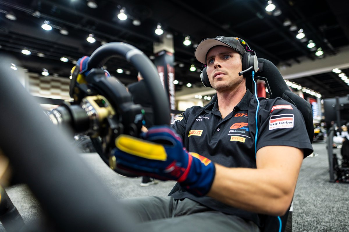 gtworldcham's tweet photo. Just over one week until the second annual Sim Pro Palyoffs during the PRI Sim Racing Arena powered by SRO!
Attending the show? Drop by the arena in Lucas Oil Stadium to hop on one of our public rigs, or cheer on the pro's during their race ๐คฉ
#GTWorldChAm #MyPRIShow https://t.co/ULS1Soi7Ah