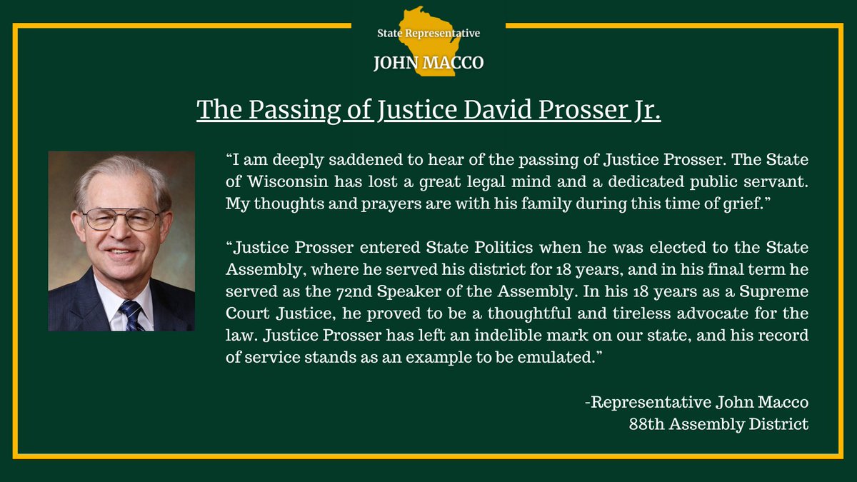 Rep. John Macco (@repmacco) on Twitter photo 