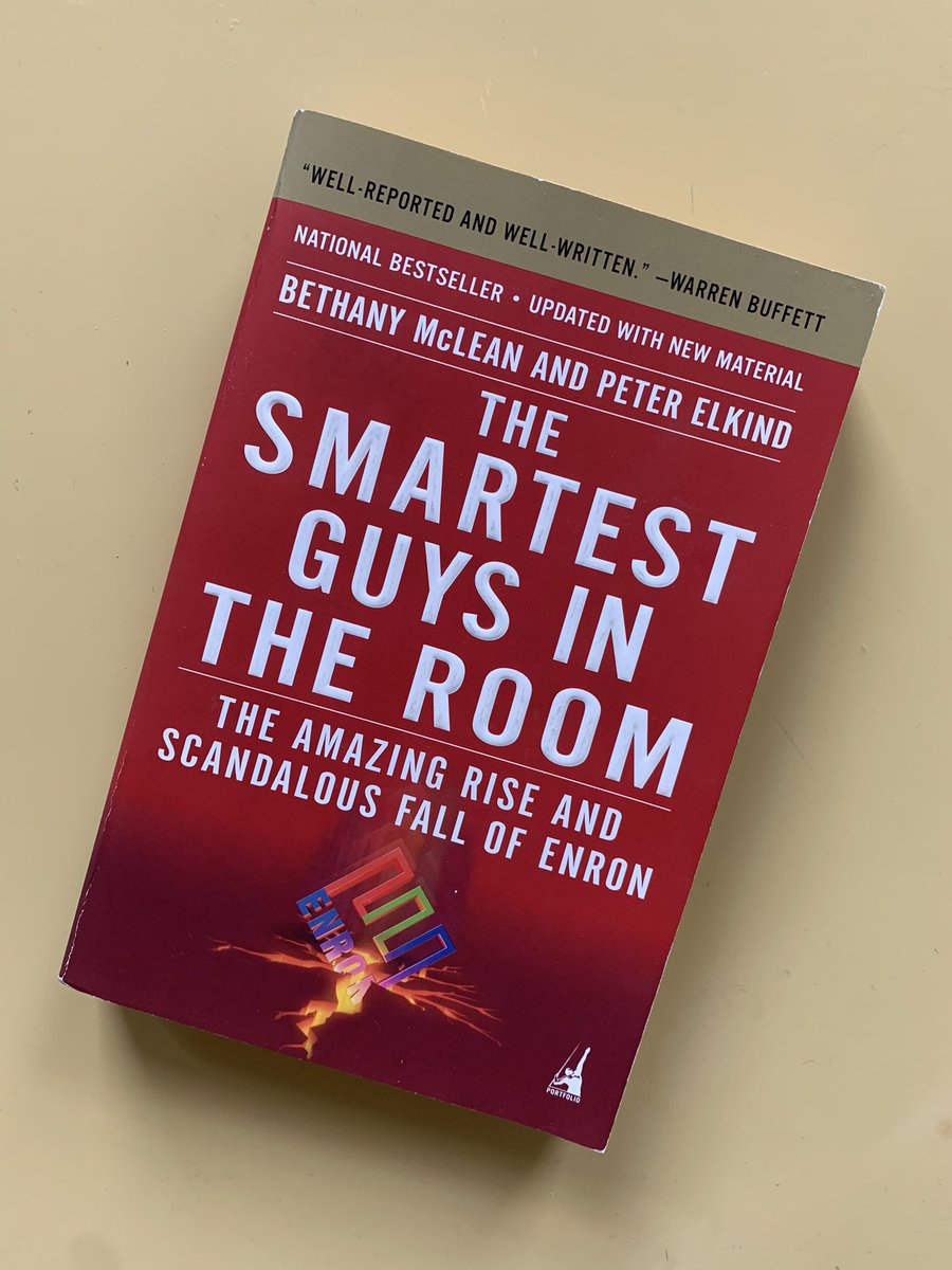 Ed Crooks (@ed_crooks) on Twitter photo A reminder for anyone who needs it that this, by <a href="/bethanymac12/">Bethany McLean</a> and <a href="/peterelkind/">Peter Elkind</a>, is one of the greatest business books ever written. Highly recommended A reminder for anyone who needs it that this, by <a href="/bethanymac12/">Bethany McLean</a> and <a href="/peterelkind/">Peter Elkind</a>, is one of the greatest business books ever written. Highly recommended