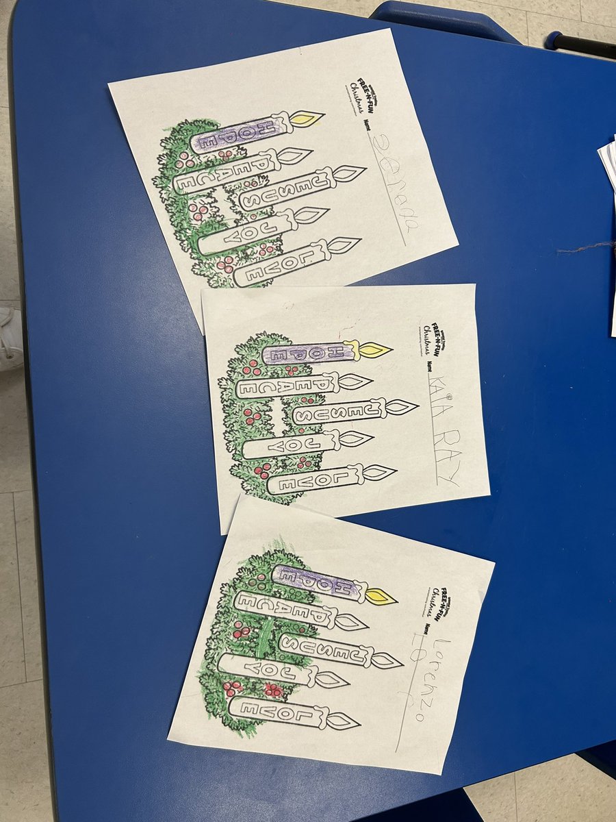 mrslevante's tweet photo. Our ELP 1 class is learning all about Advent 💜💜🩷💜🤍 waiting for the birth of our Saviour Jesus Christ 🎄@idalipreti @TCDSB @tdece1 @Ms_Russo_ https://t.co/tldeZNXOCW