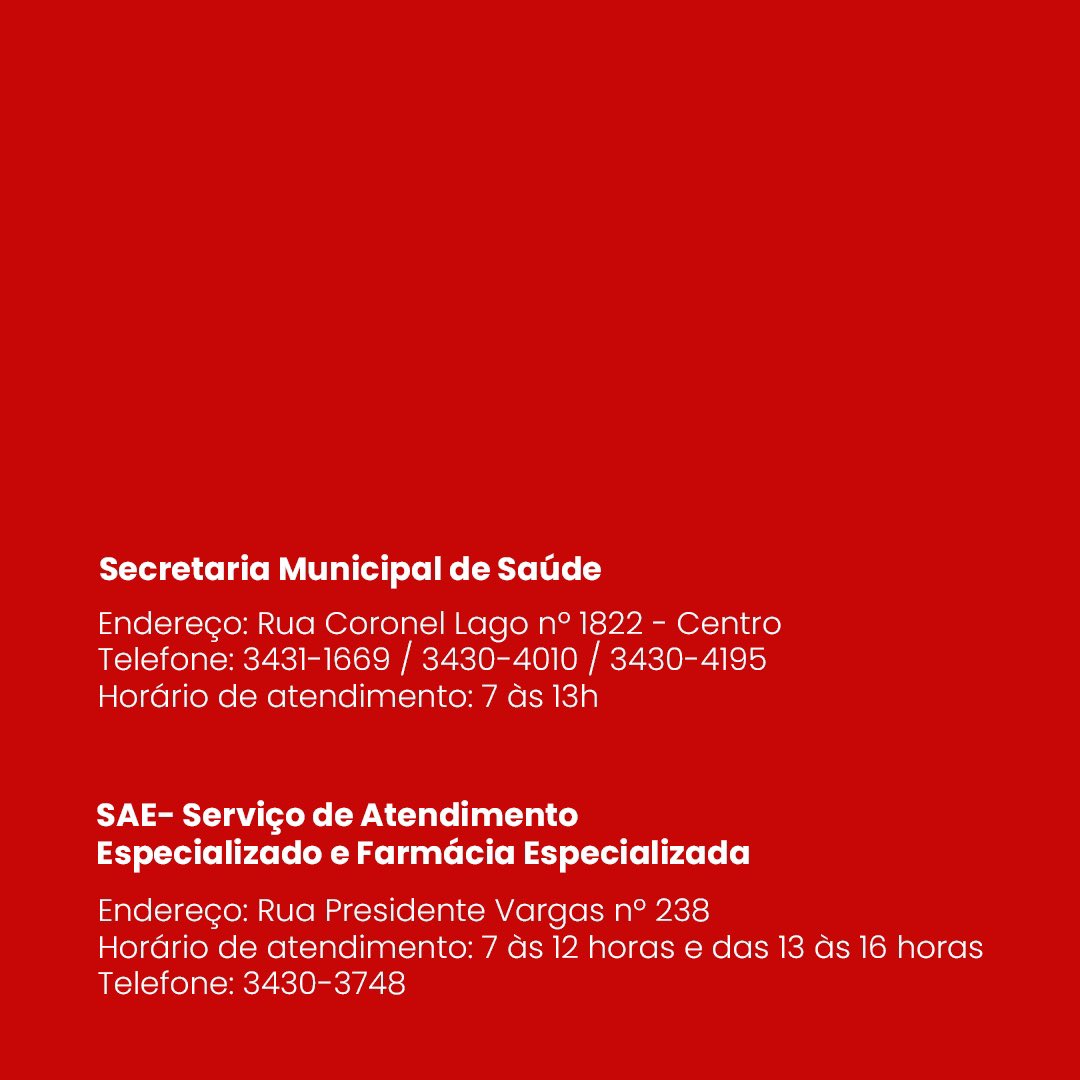 linsroballo's tweet photo. Estamos no Dezembro Vermelho, mês dedicado ao combate ao preconceito contra pessoas vivendo com HIV/AIDS e à conscientização sobre a temática. Cuide-se e busque informações. Em São Borja, os canais de informação são a Secretaria de Saúde e o SAE.

#DezembroVermelho https://t.co/rPe6zsPmSg