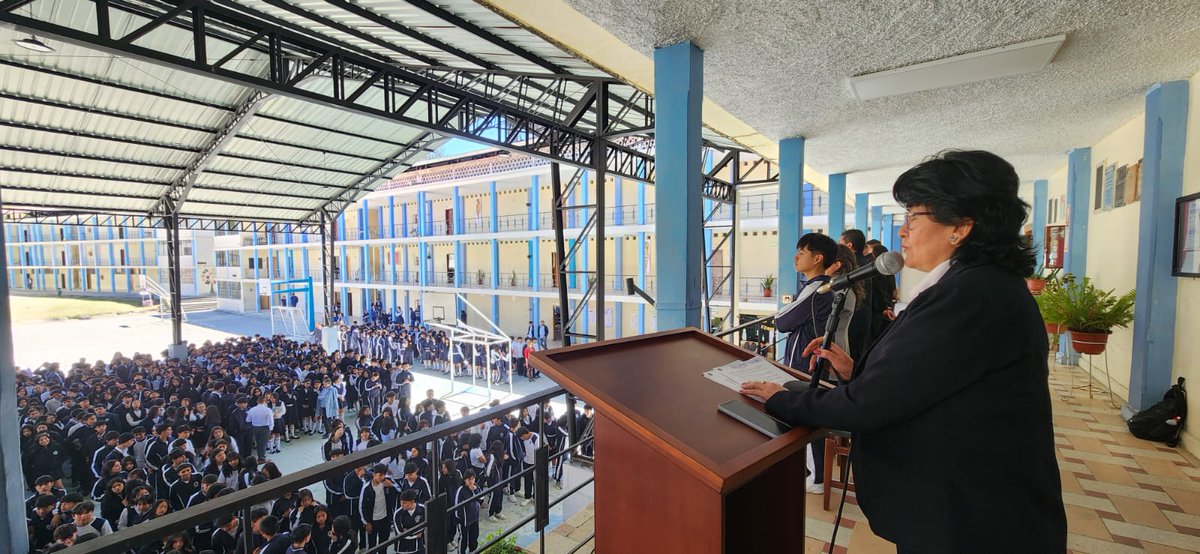 colbeatrizcueva's tweet photo. Hoy tomo posesión el nuevo Consejo Estudiantil 2024 - 2025

Presidente: Andrés Hurtado 
Vicepresidenta: Camila Hurtado 
Secretaria: Sara Poma 
Tesorero: Alex Mendoza

Nuestro compromiso permanente con la juventud y su participación activa

#SomosBeatriz #70bca #ConsejoEstudiantil https://t.co/Trv0VUINUt
