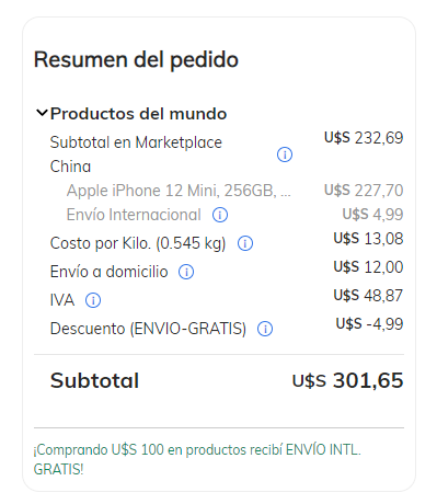 Eltomex56's tweet photo. ✅SACAN LOS IMPUESTOS✅

Ahora si compras en Amazon, TiendaMia o cualquier tienda afuera se acaba de aplicar una medida donde hasta $400 USD no se cobran impuestos (solo IVA)

Y ahora el máximo para importar esta en 3000 USD

Iphone 12 por afuera: $300
Iphone 12 Argentina: $540 https://t.co/JOHZEnXkjg