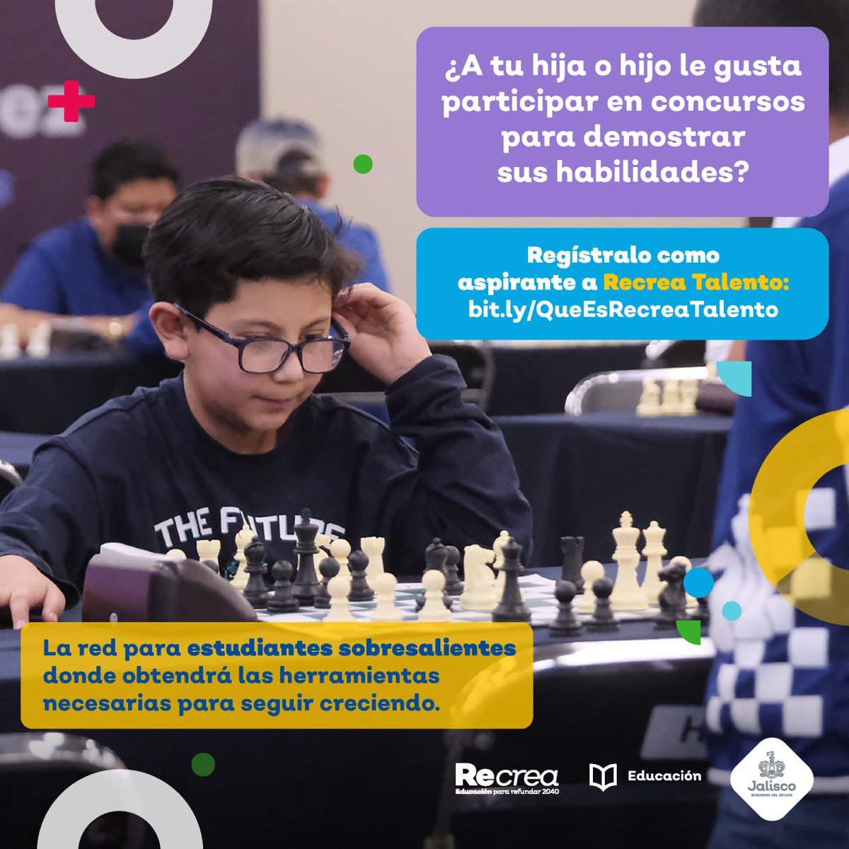 JCFloresMiramon's tweet photo. Si sus hijas e hijos tienen altas capacidades, la red #RecreaTalento es el espacio ideal para potenciar su desarrollo, y compartir ideas, proyectos y experiencias con otros estudiantes con sus mismos intereses. Regístrenlos aquí: https://t.co/FGmpppT8Tk https://t.co/cjljQkoZ9g