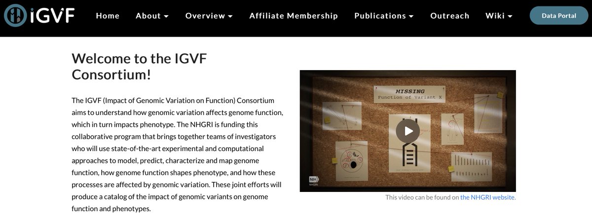 The IGVF Consortium, funded by NHGRI, is uncovering how genomic variation shapes genome function and impacts phenotypes using cutting-edge research. 

Visit our website to learn more.

igvf.org
