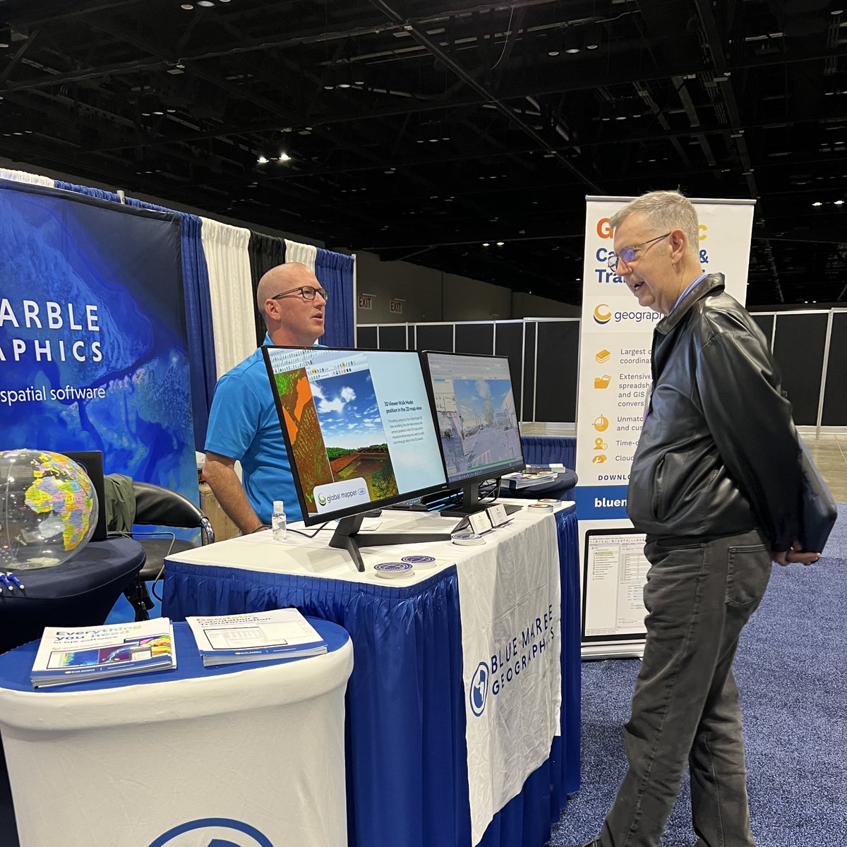 BlueMarbleGeo's tweet image. We&apos;re at #IITSEC! Visit the team at Booth 492 to learn about the latest in #globalmapper and #geographiccalculator! 
-
#GIS #gissoftware #orlandoFL