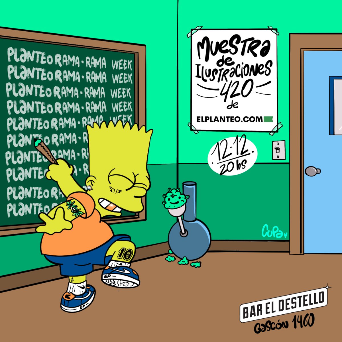 🎶 <a href="/CUPAILUSTRA/">Cupa</a> MUSICALIZARÁ NUESTRA NOCHE EN LA PLANTEORAMA-RAMA WEEK

¡NO TE LO PIERDAS! La mejor selección de ilustradores el 12/12 en <a href="/bareldestello/">Bar El Destello</a> 🤩

¡Contanos con quién venís!