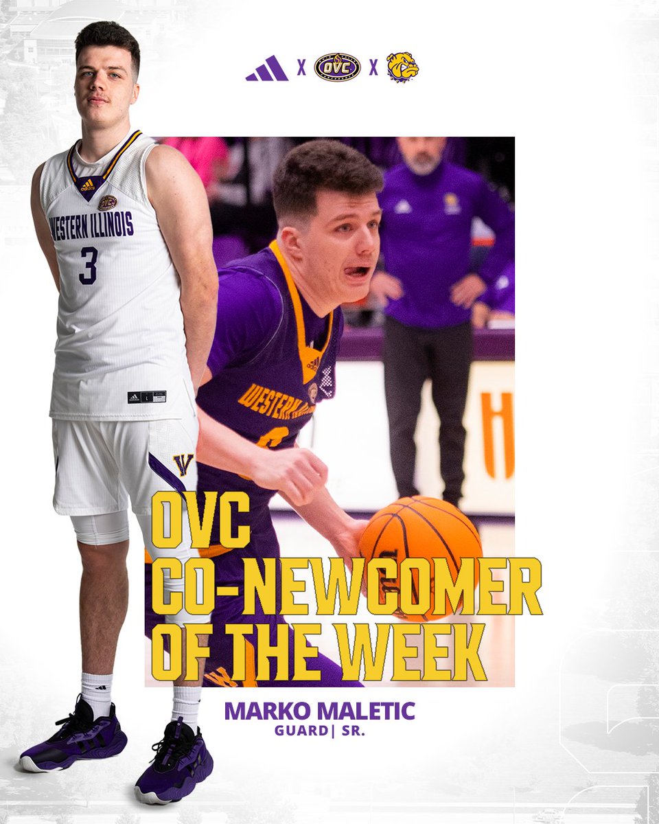 Back-to-back 20+ point performances gives Marko Maletic his first award as a Leatherneck 🐶

#GoNecks | #OneGoal | #OVCit