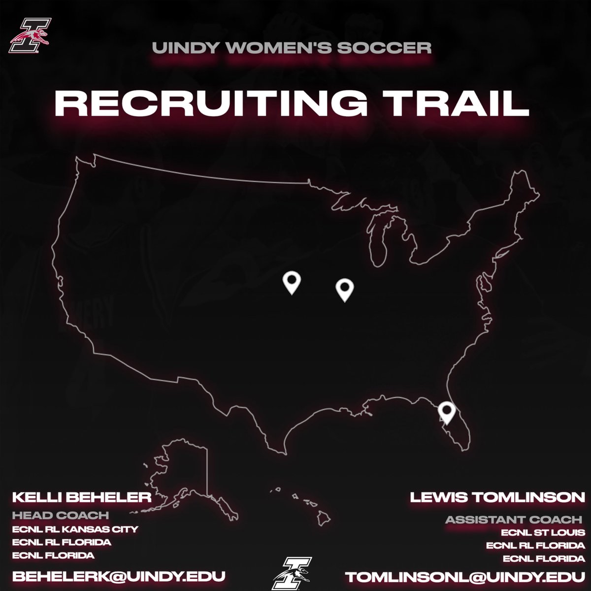 UIndy Womens Soccer (@uindywsoccer) on Twitter photo On the road π£οΈ
Weβre on the road looking for future Greyhounds as we head to ECNL/RL Events this winter. We are excited to see the quality talent on show <a href="/ECNLgirls/">ECNL Girls</a> β½οΈ #ECNL #ecnlgirls On the road π£οΈ
Weβre on the road looking for future Greyhounds as we head to ECNL/RL Events this winter. We are excited to see the quality talent on show <a href="/ECNLgirls/">ECNL Girls</a> β½οΈ #ECNL #ecnlgirls