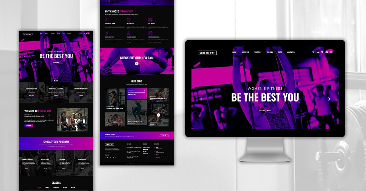VueDesign's tweet image. Strong Way is new gym for women by women. Check out our latest website build for their gym here: vuedesign.co/portfolio/stro… #WebDesign #WebDevelopment #customdesign #vuedesign #GraphicDesign #WebsiteDesign #webapp #app #appdesign